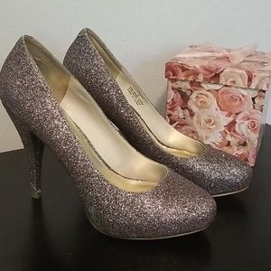 Steve Madden "Miami" Glitter Pump